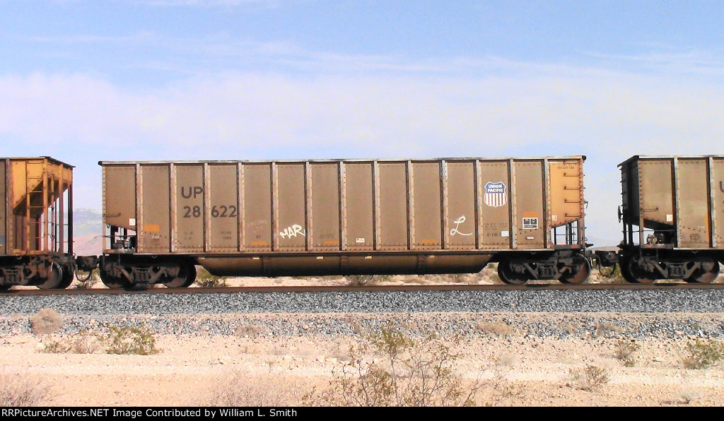 EB Unit Empty Open Hopper Frt at Erie NV -83